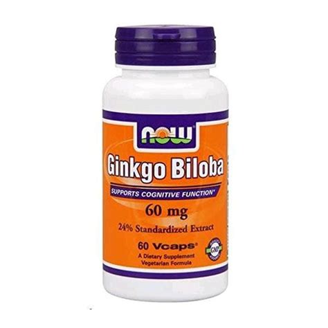 Ginkgo Biloba 60mg 60 Capsules Shealy Sorin Wellness