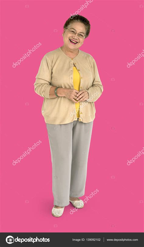 Smiling Mature Asian Woman Stock Photo Rawpixel