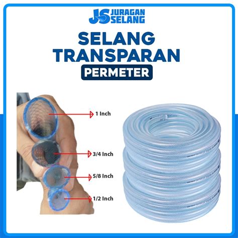 Jual Juragan Selang Air Inch Permeter Selang Benang