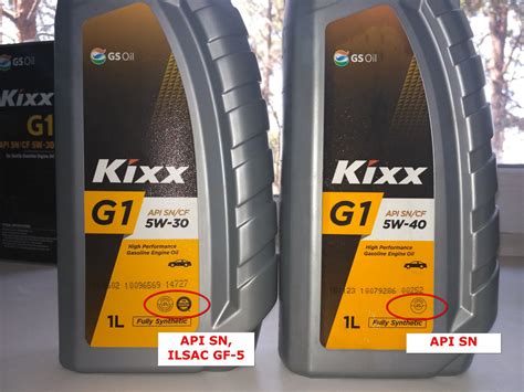 Kixx G1 5W-30 (API SN/CF; ILSAC GF-5) - Страница 3 - Kixx - Форум oil ...