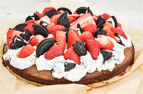 Oreo Erdbeer Torte Erdbeer Oreo Torte Erdbeere Oreo Meringue