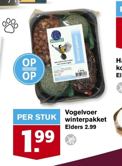 Vogelvoer Winterpakket Aanbieding Bij Hoogvliet