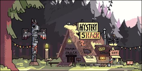 Pixel Mystery Shack : r/gravityfalls