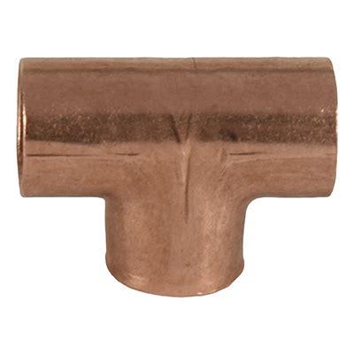 Tee De Pulgada Bronce The Home Depot M Xico