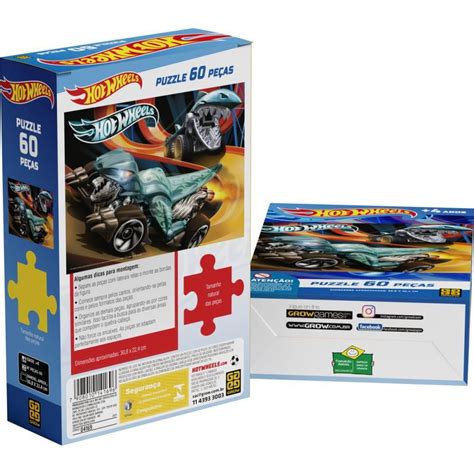 QUEBRA CABEÇA Cartonado HOT Wheels P60 TK Shopping