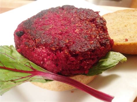 The V Word Roasted Beet Burgers