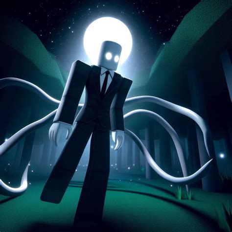 The Slenderman in Roblox and Minecraft : r/weirddalle