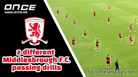 2 Different Middlesbrough Fc Passing Drills Youtube