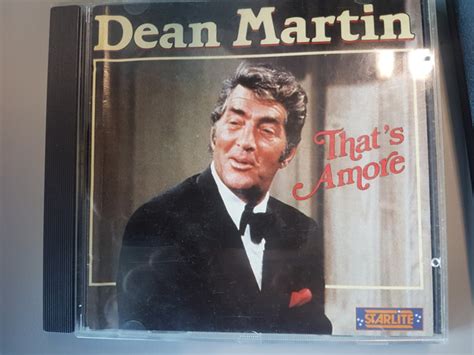 Dean Martin - That's Amore (1990, CD) | Discogs