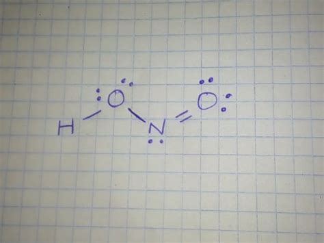 Solved Consider Nitrous Acid Hno2 Hono A Draw A Lewis Structure B Course Hero