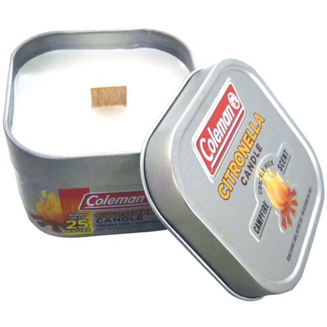 Coleman Campfire Scent Citronella Tin Candle By Coleman At Fleet Farm