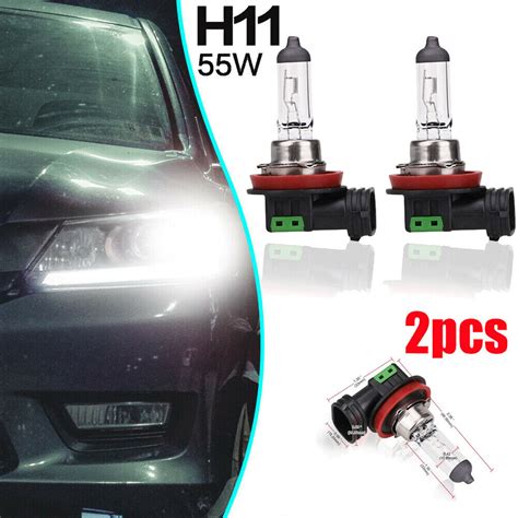 X H W Halogen Light V Low Beam Car Auto Headlight Fog Driving