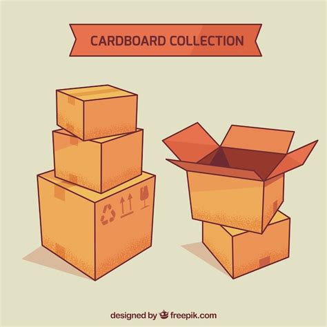 Imágenes De Caja De Carton Dibujo Descarga Gratuita En Freepik