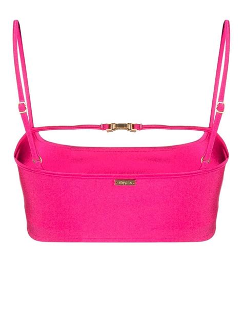 Cult Gaia Betty Bikini Top Dragonfruit Xs In Pink ModeSens