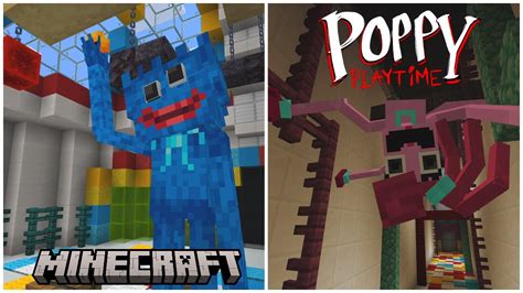 Карта poppy playtime для minecraft