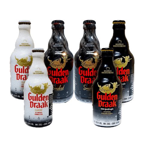 Six Pack Cerveza Gulden Draak Mix 330ml Cu Gulden Draak Belgia