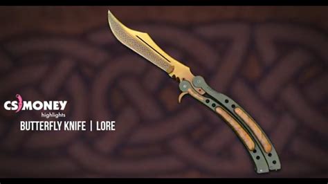 CS GO Butterfly Knife Lore YouTube