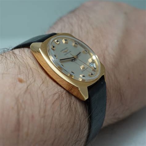 SOLD 1968 Longines Ultra Chron 18k Gold Birth Year Watches