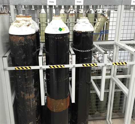 Medical Gas Cylinder Storage Rack Storage Aspects