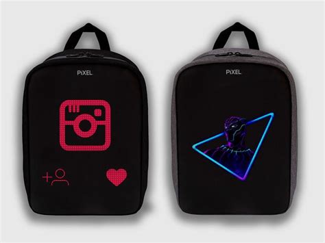Рюкзак с LED-дисплеем PIXEL PLUS — LeFutur.ru
