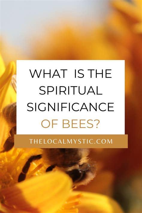 Spiritual Significance Of Bees Bee Spirit Animal Bee Spirit Animal