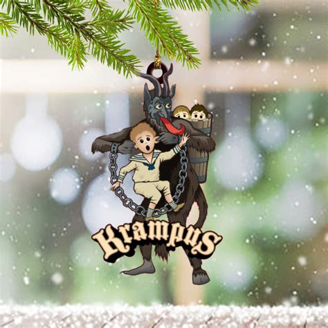 Krampus Ornament Merry Christmas Krampus Xmas Tree Decoration 2022 ...