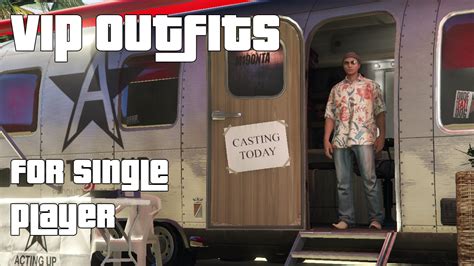 VIP Outfits For Single Player Menyoo GTA5 Mods