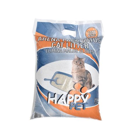 Happy Pet Arena para gatos Cat Litter 15kg Pet Shop Corazón Mascota