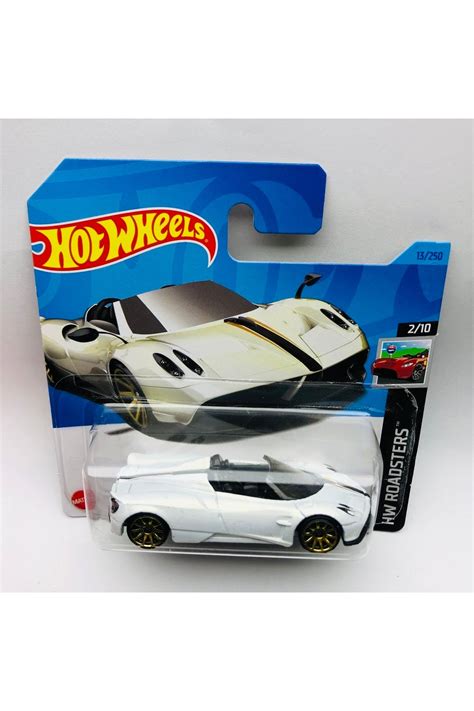 HOT WHEELS Yeni New 17 Pagani Huayra Roadster Mini Araba 1 64 Ölçek Hotwheels Marka 2 10