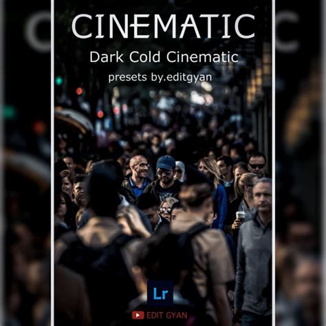 Professional Dark Cold Cinematic Lightroom Mobile Free Presets