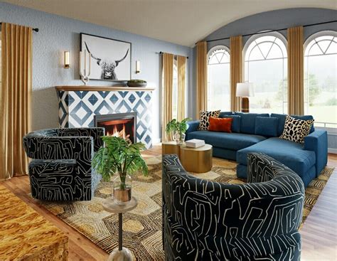 Before After Eclectic Spanish Revival Interior Update Make House Cool