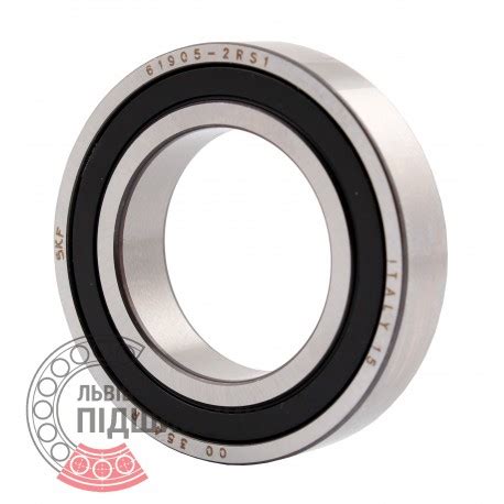 Bearing 6905 2RS 61905 2RS1 SKF Deep Groove Ball Bearing Thin