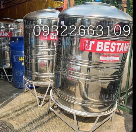 1200L Bestank Stainless Steel Water Tank Furniture Home Living Home