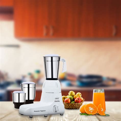 Orpat Kitchen Queen Mixer Grinder (White) 650 Watts