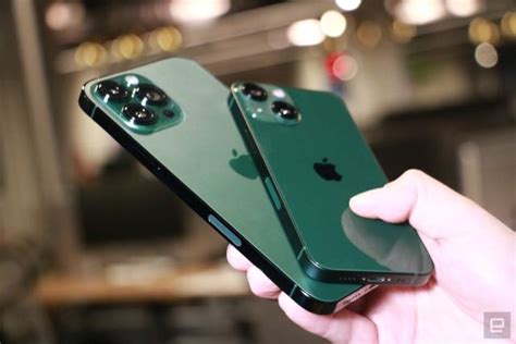 Feast your eyes on the new green iPhone 13 and 13 Pro