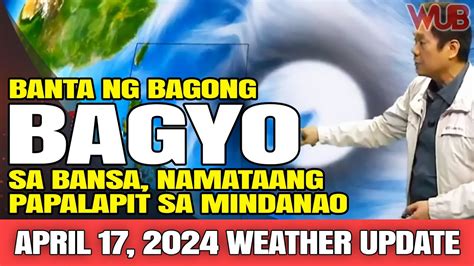 Banta Ng Bagong Bagyo Sa Bansa Namataan Sa Mindanao Weather News