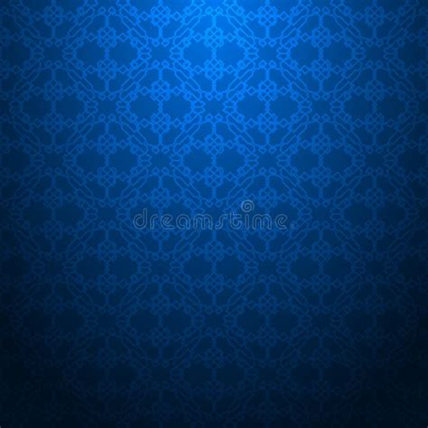 Blue geometric pattern stock illustration. Illustration of print ...