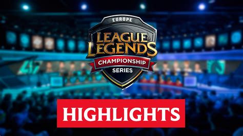 Highlights VIT Vs H2K Game 1 2017 EU LCS Spring Split Week 3 Day 2