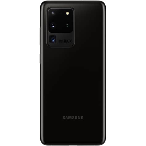 Купить Смартфон Samsung Galaxy S20 Ultra 128 ГБ чёрный в Москве