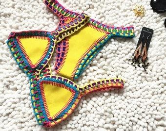 Neoprene Bikini Etsy