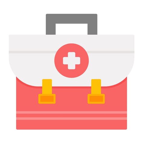 Premium Vector First Aid Kit Vector Illustration Style