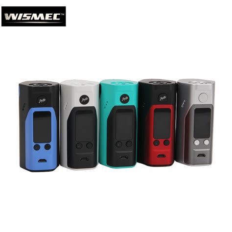 Original Wismec Rx S Mod W Tc Vape Mod Upgraded Reuleaux Rx