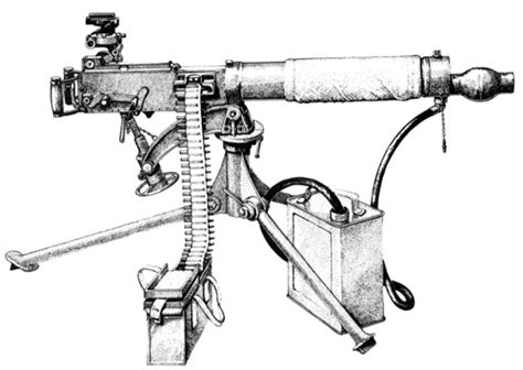 Machine Gun Drawing At Getdrawings Free Download