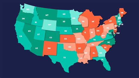 25 Best States To Start A Business 25 Worst States Too