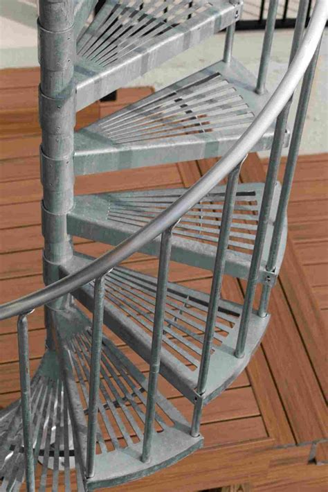 Galvanized Steel Spiral Staircase Gallery Salter Spiral Stair