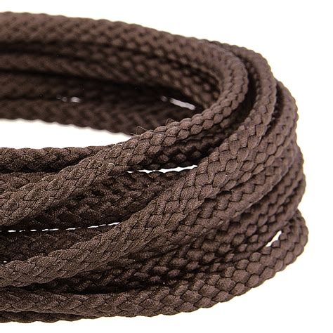 Trim Cord Polyester 50m X 6mm Dark Brown Stephanoise Groves And