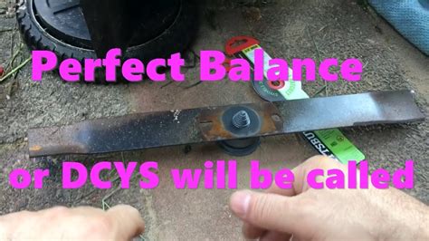 How To Sharpen Lawn Mower Blade And Why Its Important To Balance It