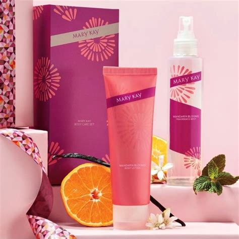 Mandarin Blooms Gift Set By Mary Kay Mary Kay Scented Body Lotion