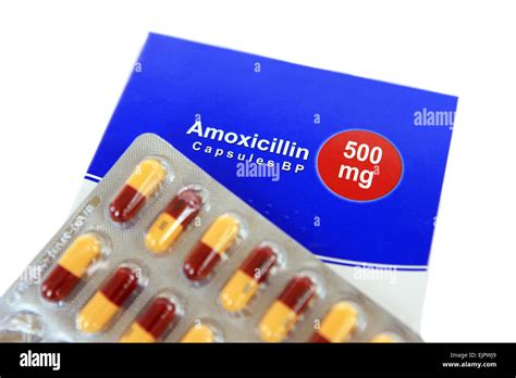 Amoxicillin 500mg Capsules Stock Photo Royalty Free Image 80408337