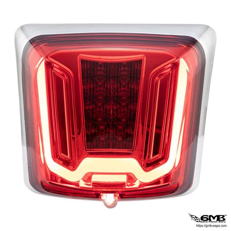 Zelioni New Dynamic Led Stoplamp For Vespa Gts Red Colour